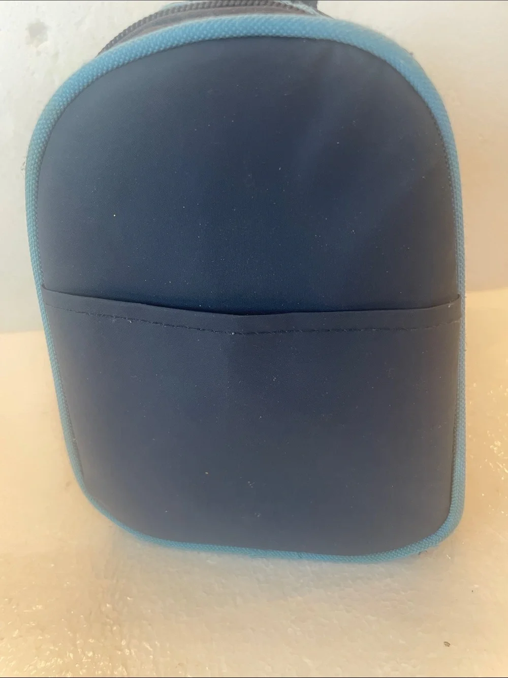 Y2K California innovations insulated cooler lunch bag tote handle travel Blue